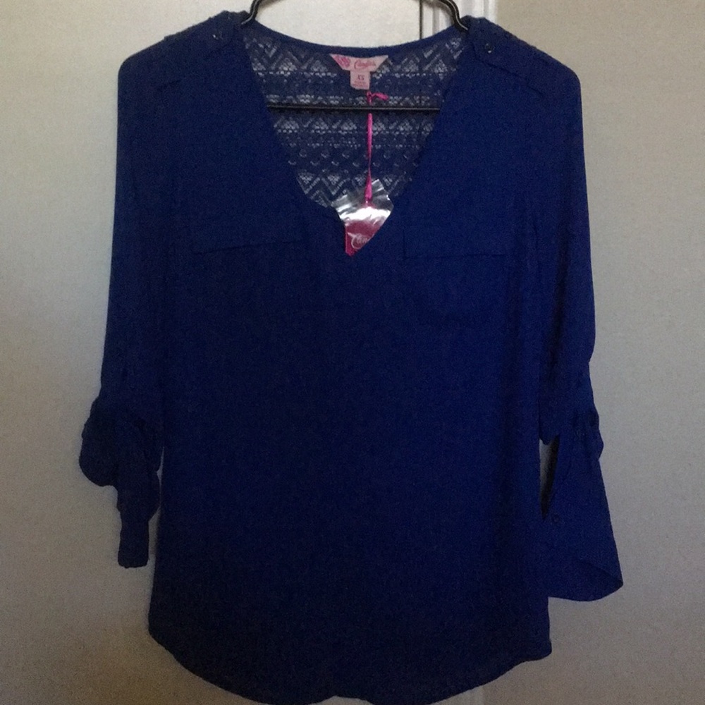 Royal Blue blouse